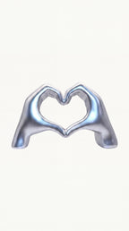 Heart in Hands Sculpture