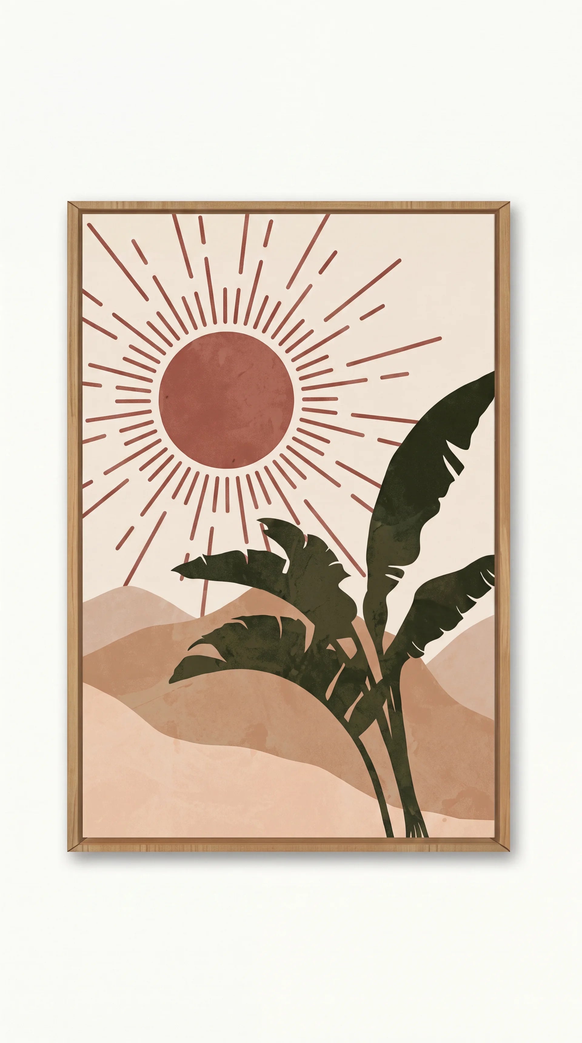 Boho Sun Trio Wall Prints