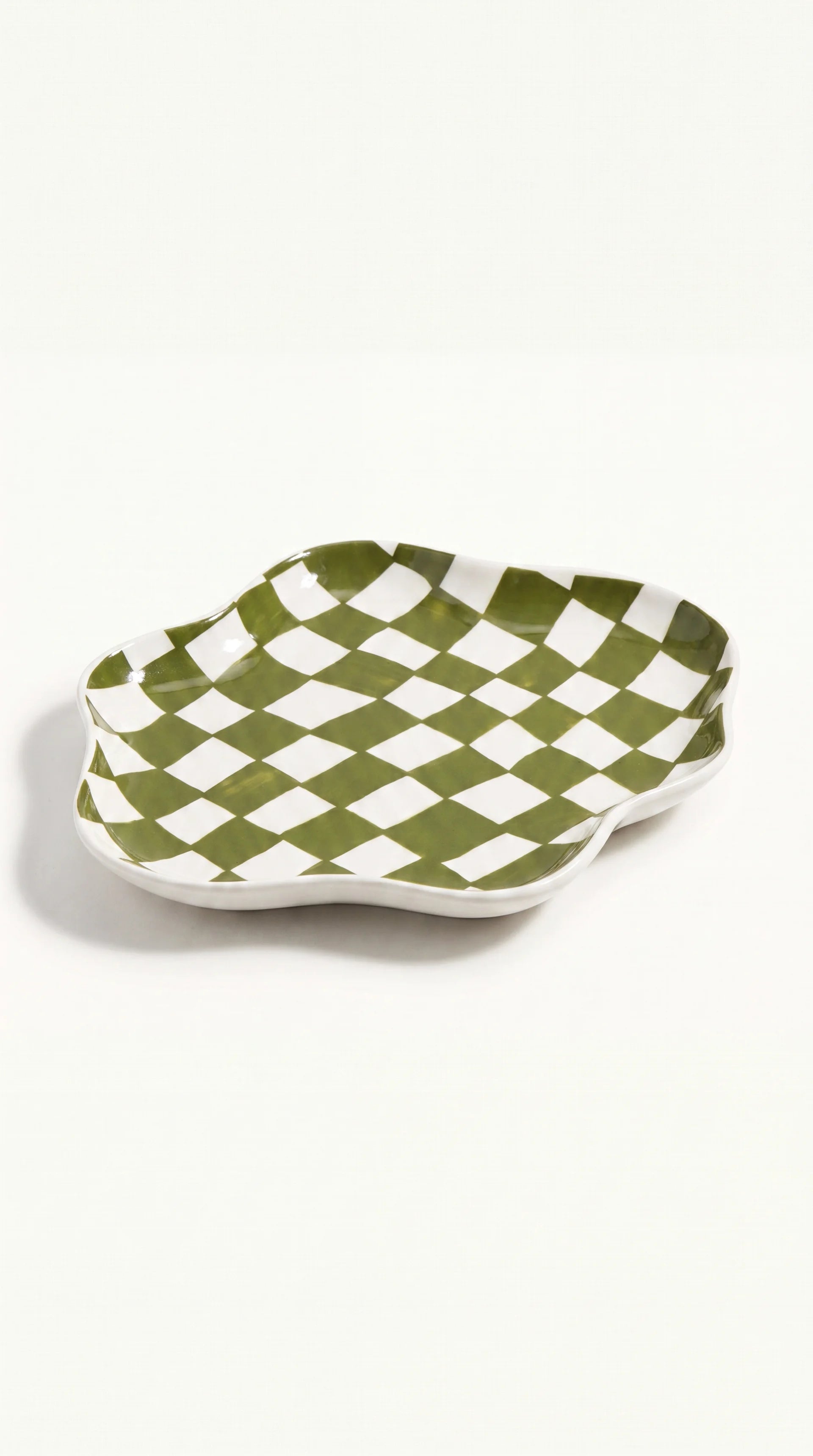 Checkerboard Trinket Tray
