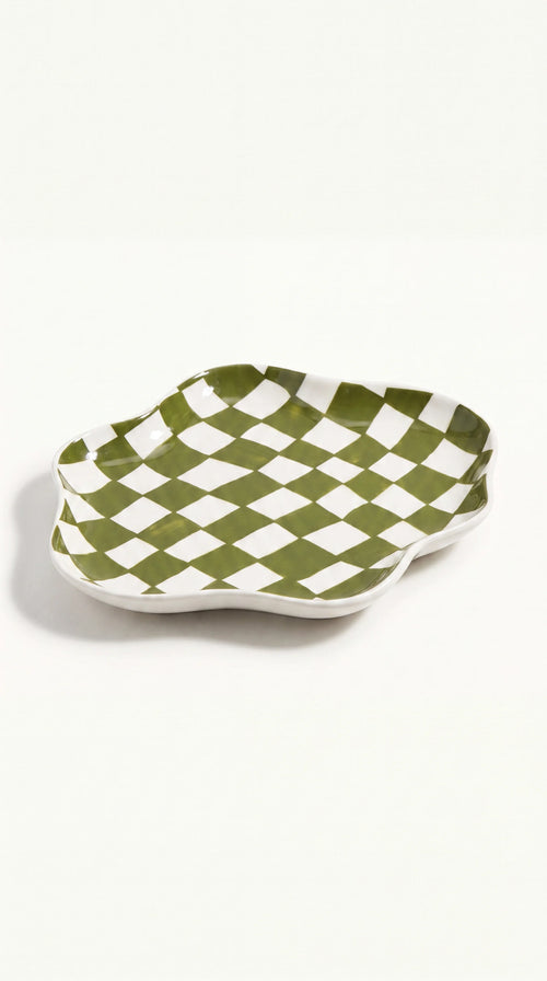 Checkerboard Trinket Tray