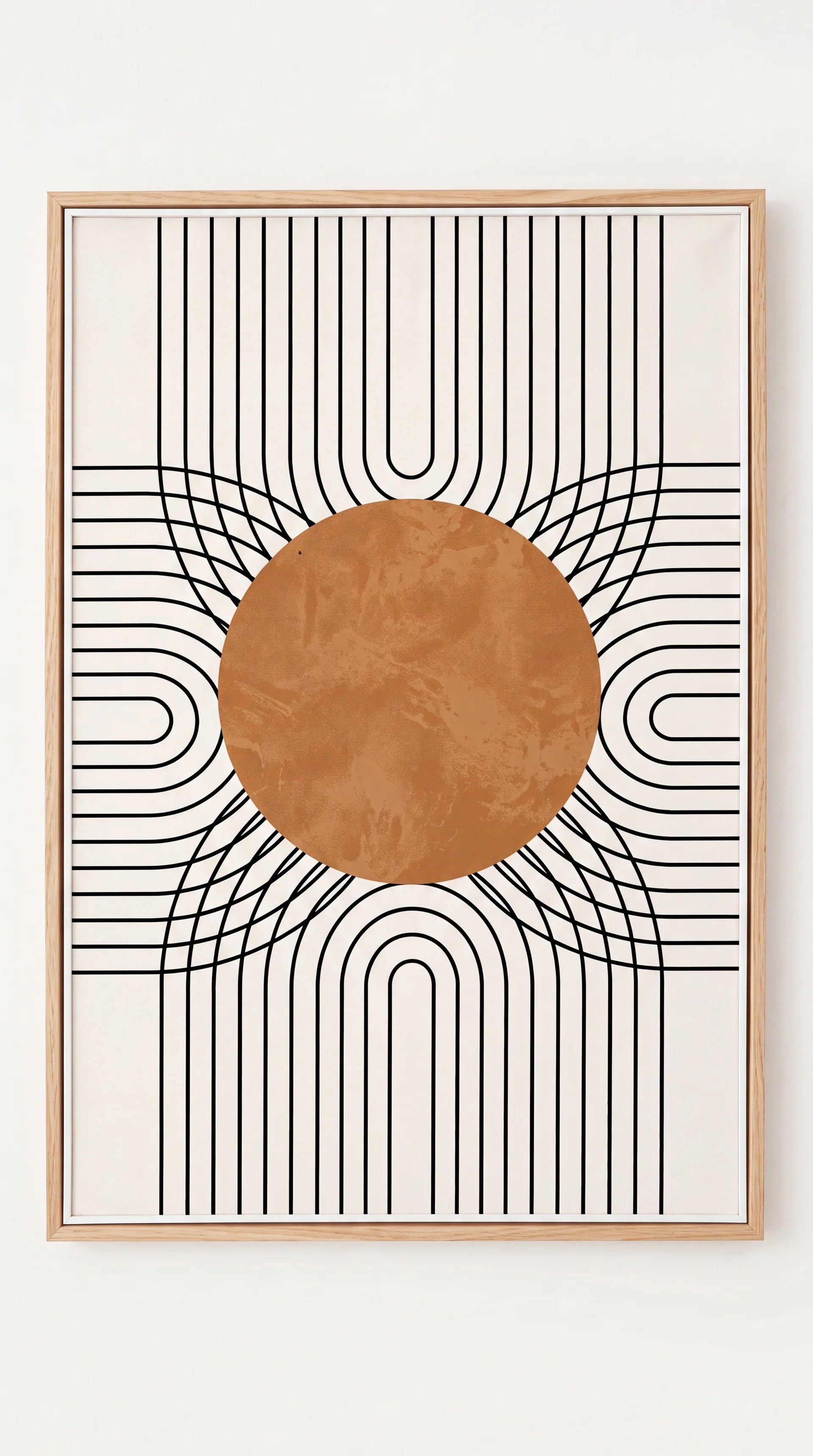 Abstract Earthtone Trio Wall Prints