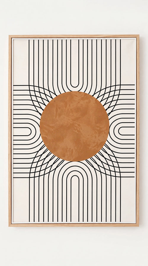 Abstract Earthtone Trio Wall Prints