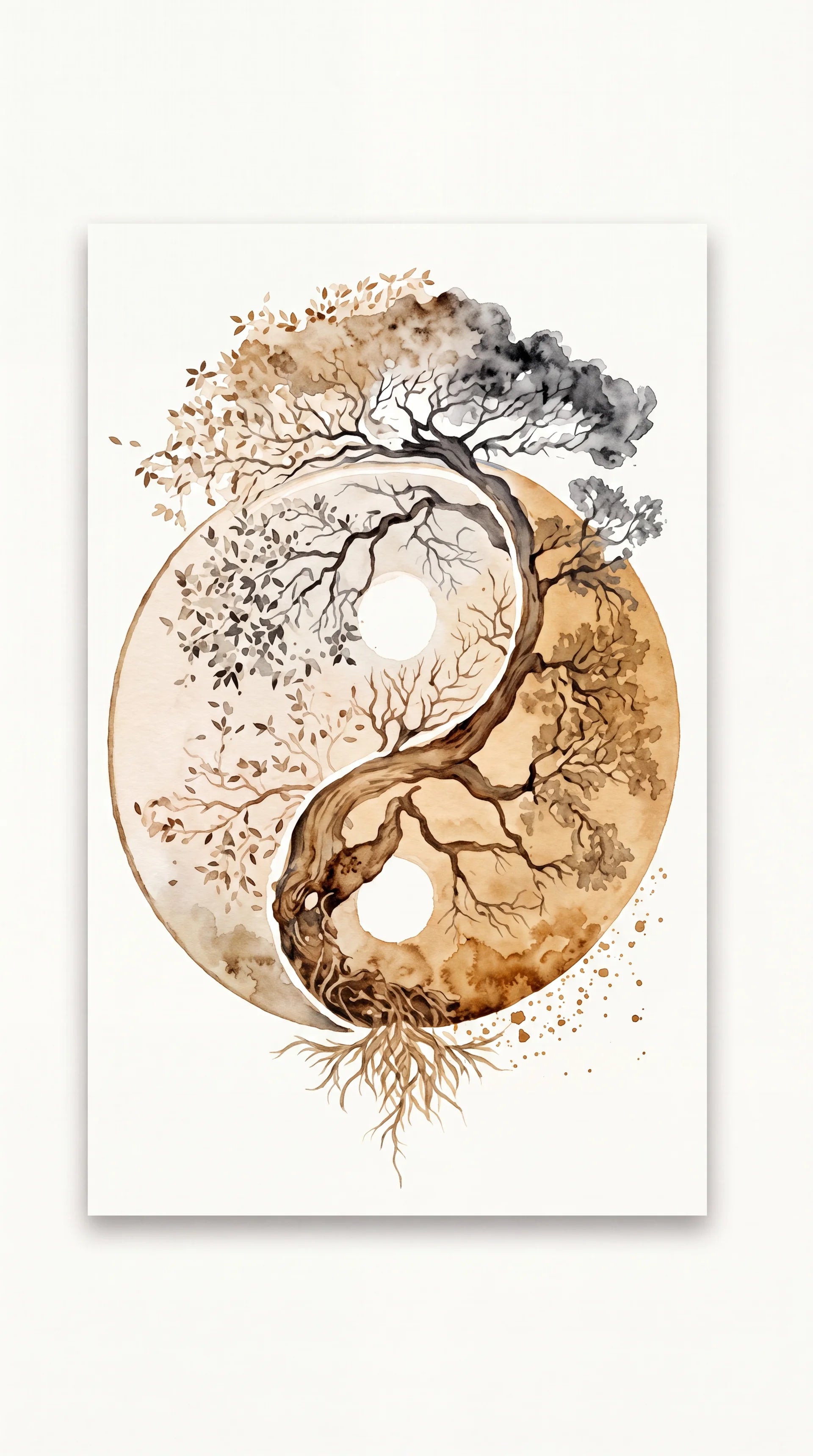 Golden Spirit Trio Wall Prints
