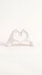 Heart in Hands Sculpture