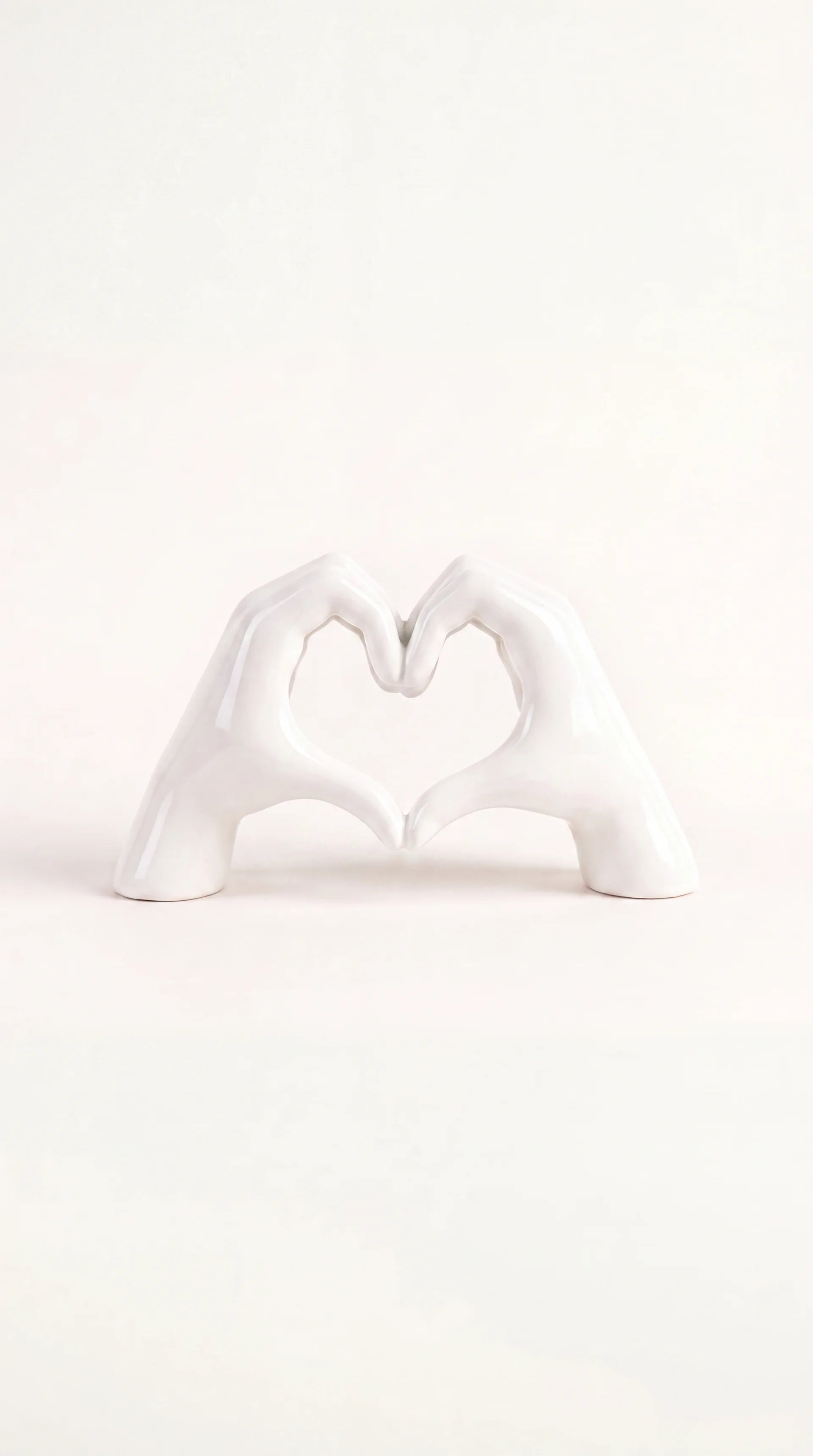 Heart in Hands Sculpture