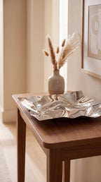 Wavy Mirror Catch-All Tray