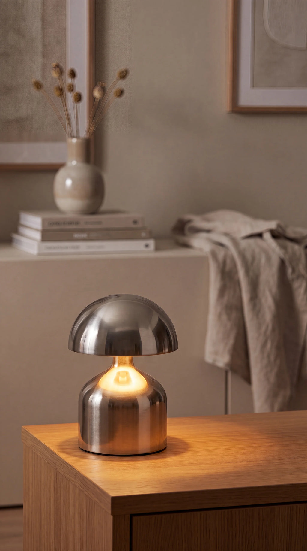 Mushroom Dome Table Lamp