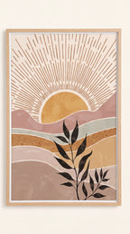 Abstract Earthtone Trio Wall Prints