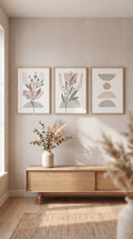 Boho Botanical Trio Wall Prints