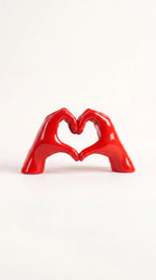 Heart in Hands Sculpture