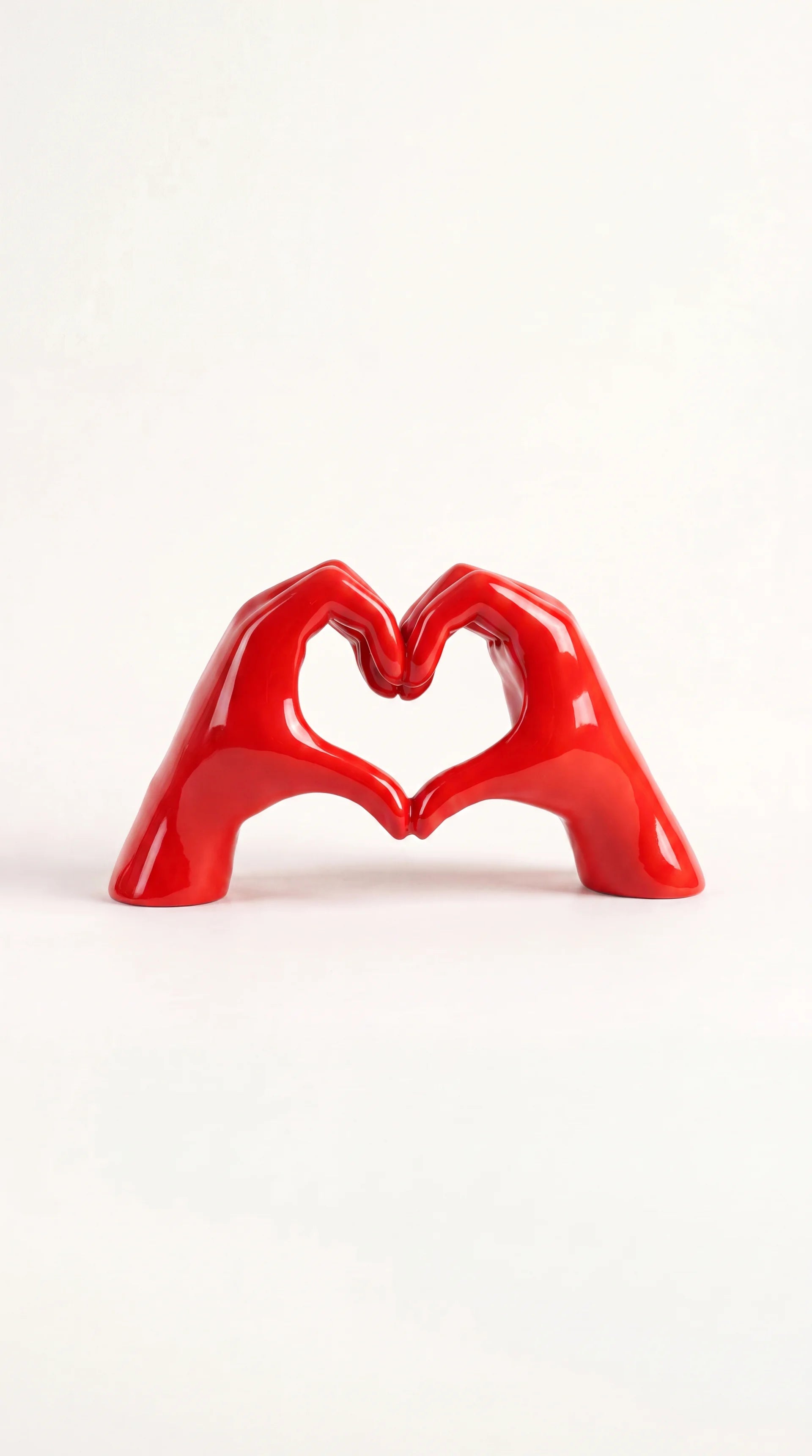Heart in Hands Sculpture