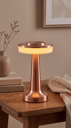 Pedestal Disc Table Lamp
