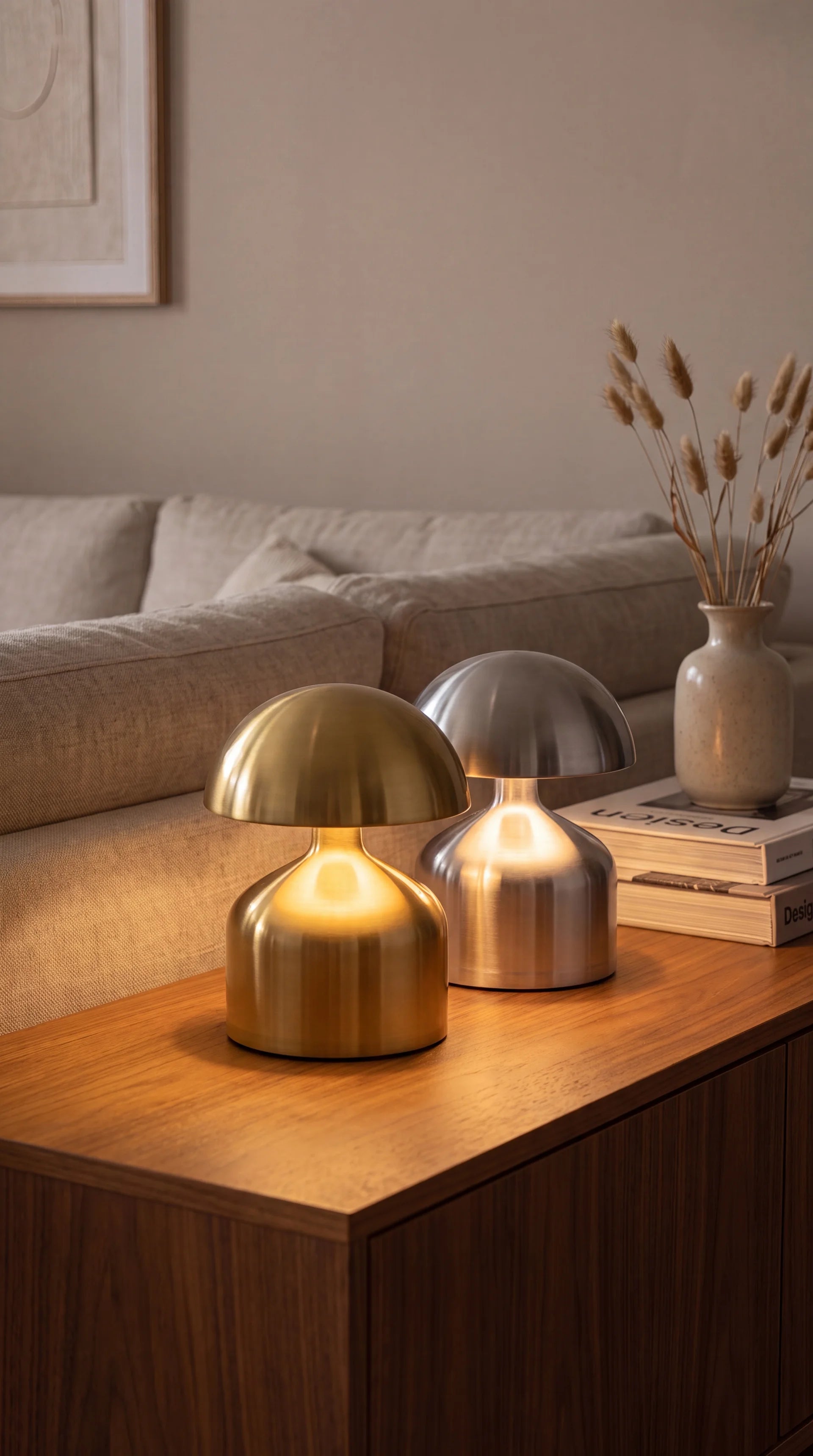 Mushroom Dome Table Lamp