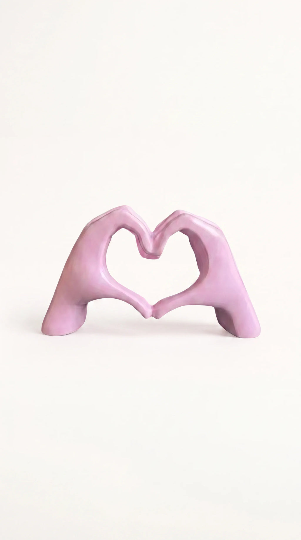 Heart in Hands Sculpture