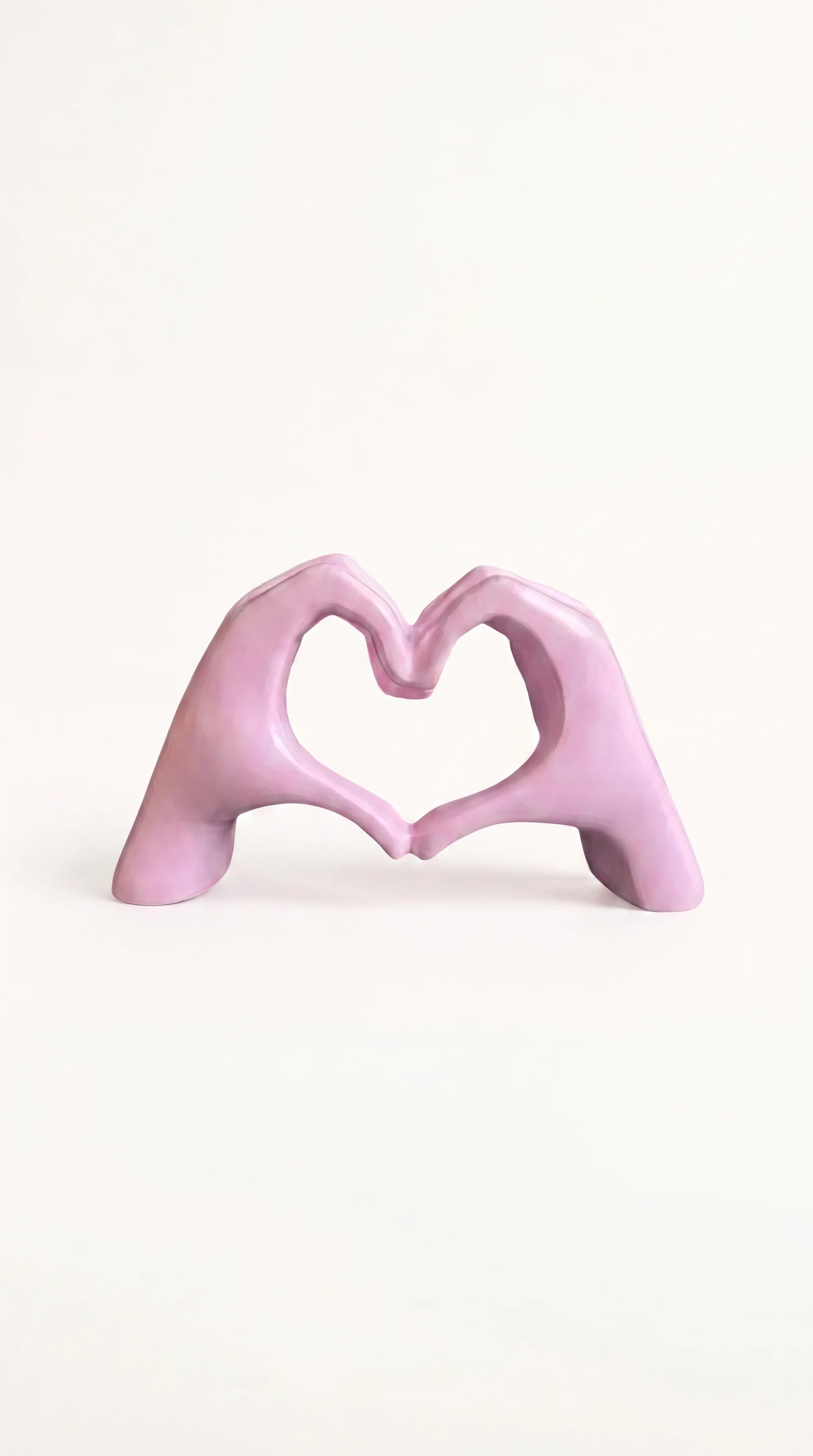 Heart in Hands Sculpture