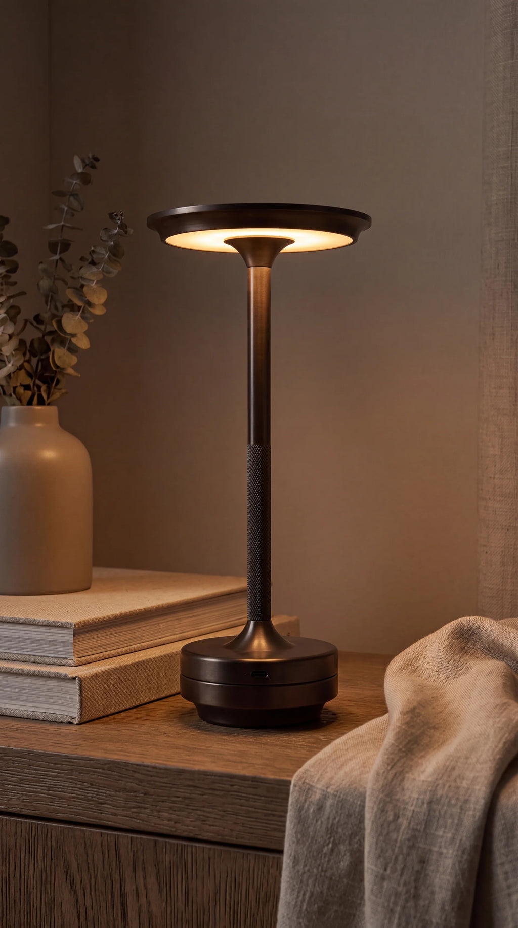 Cordless Disc Table Lamp