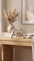 Heart in Hands Sculpture