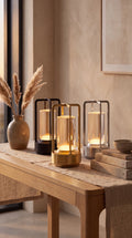 Cordless Crystal Lantern Lamp