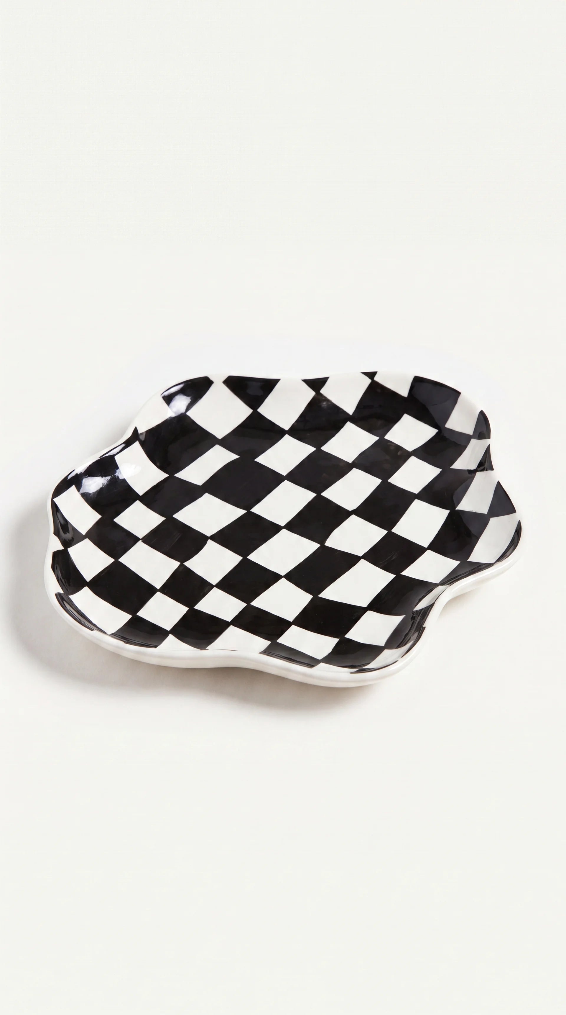 Checkerboard Trinket Tray