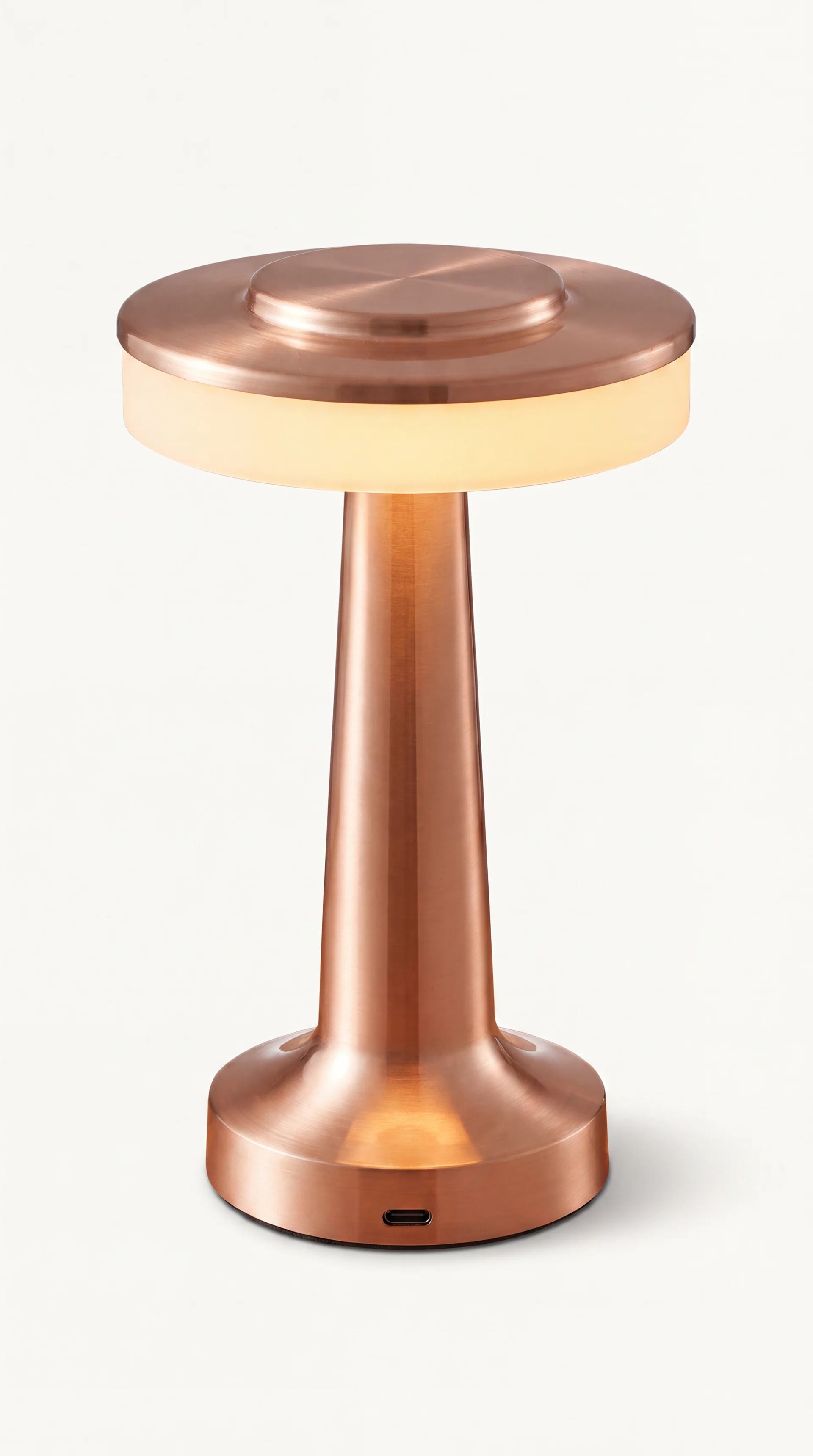 Pedestal Disc Table Lamp