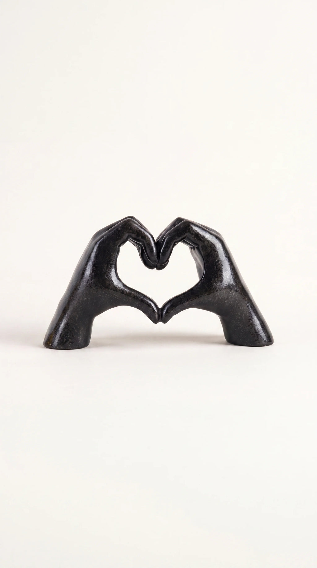 Heart in Hands Sculpture