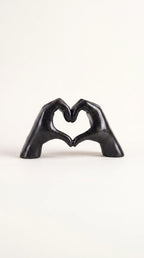 Heart in Hands Sculpture