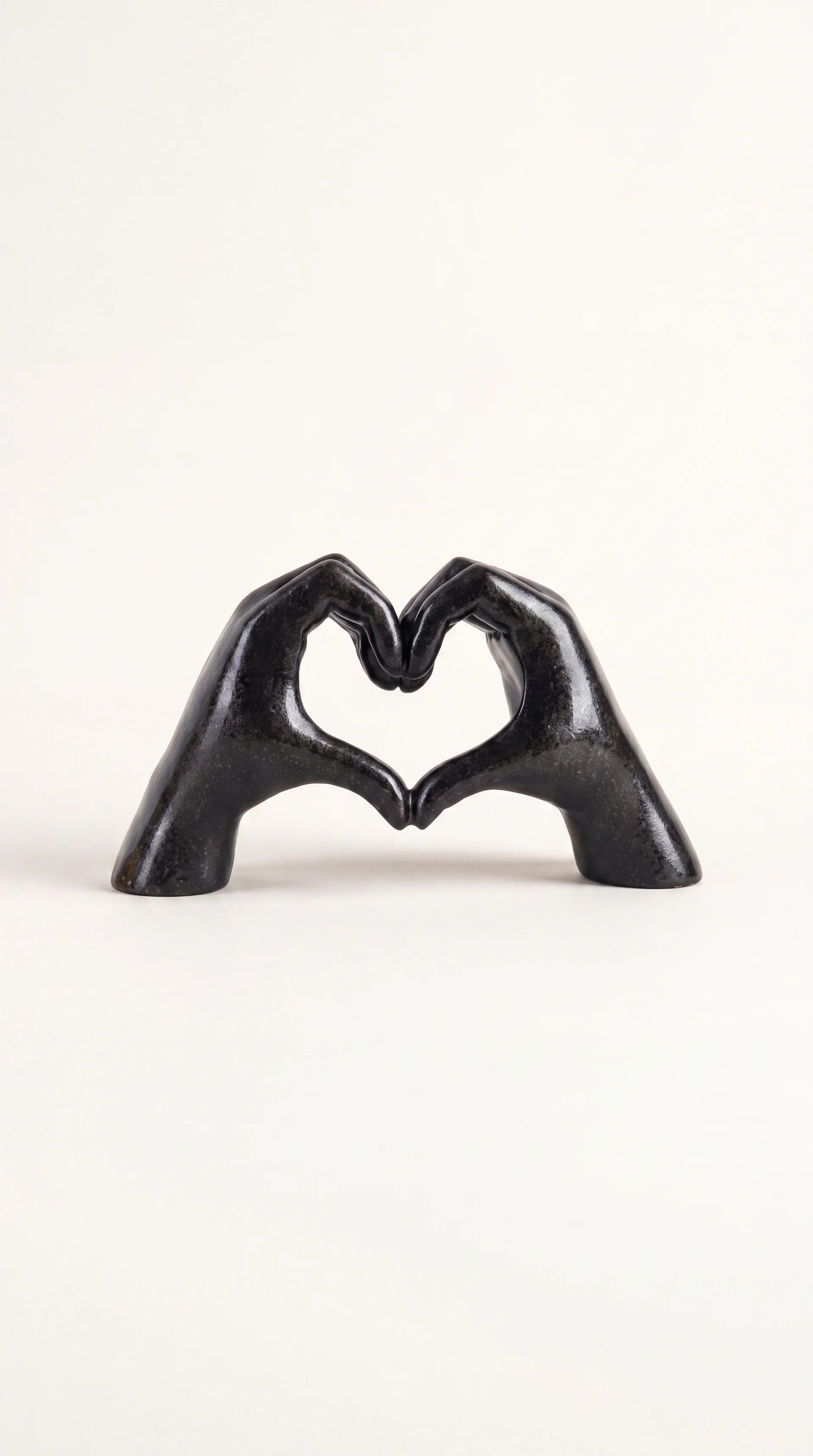 Heart in Hands Sculpture